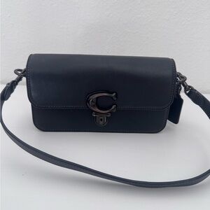 Coach Midnight Black Crossbody Bag
